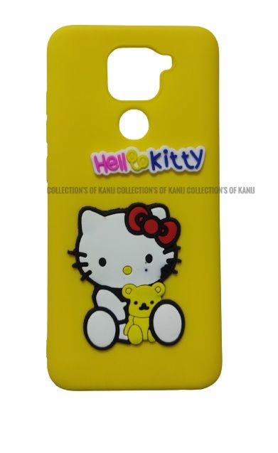 Silicon Candy Cartoon Phone Back Cover For Redmi Note 9
