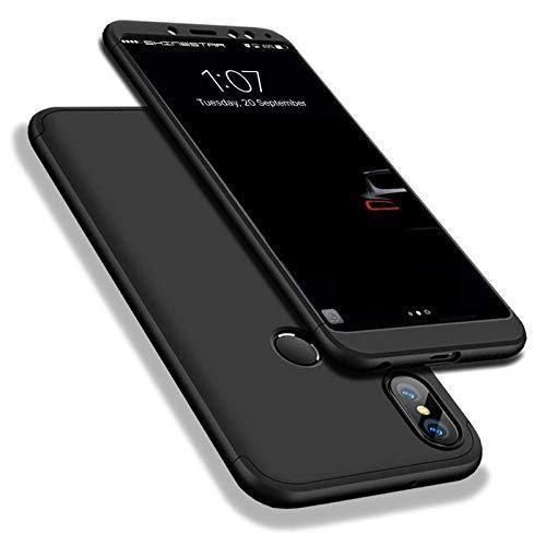 Xiaomi Redmi Note 5 AI 360 Degree GKK Phone Back Cover - Black