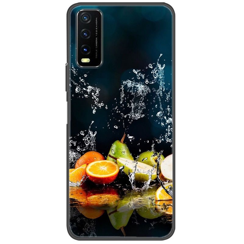For Vivo Y11s Case Silicone Soft Wolf Phone Cases for Vivo Y12s v2027 v2029 / VivoY11s Case Black TPU Coque for Vivo Y 11S Para