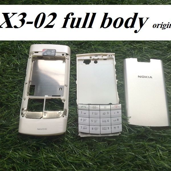 Full Body Housing for Nokia X3-02 Touch and Type - Metal / Nokia X3 02 casing / Casing for nokia x3 02
