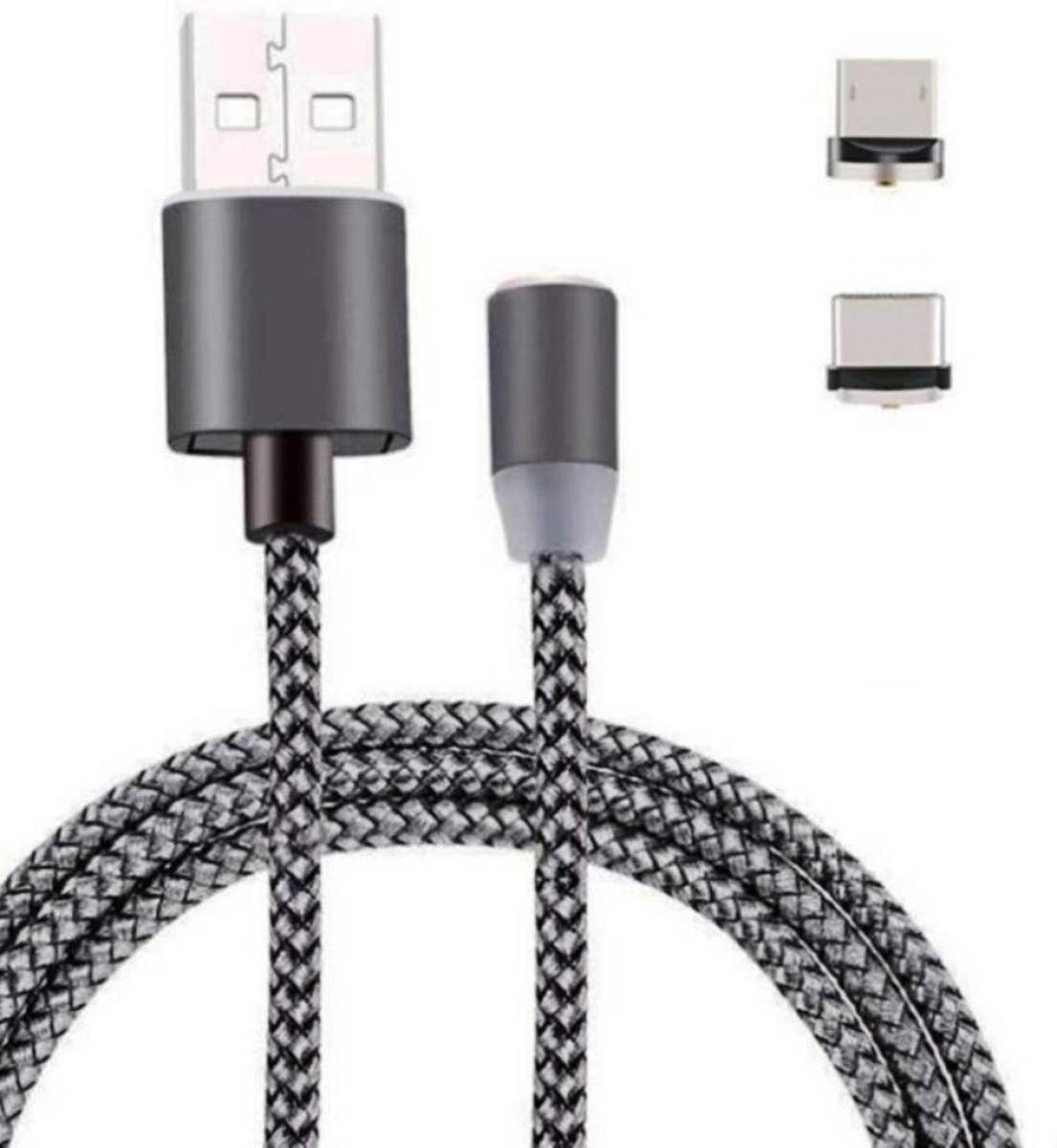 X-Cable Metal Magnetic Cable Fast Charging Micro USB Cable Type C Magnet Charger  Ass Color