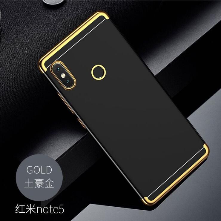 Helpful Bakeey Luxury Ultra Thin Color Plating Shock-proof Soft TPU Protective Case For Xiaomi Redmi Note 5