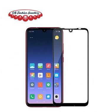 9D Samsung Galaxy M10 Tempered Glass Screen Protector - Transparent