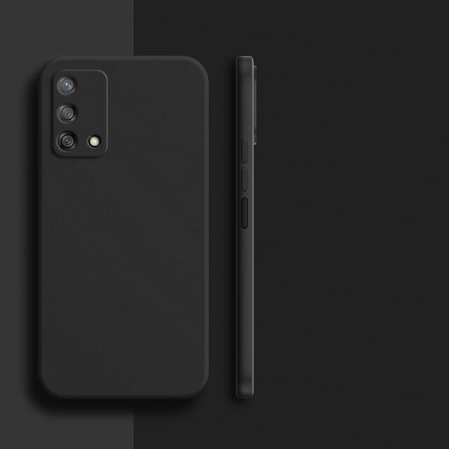 For OPPO A95 Phone Back Case TPU Liquid Silicone Impact Resistant For OPPO A95