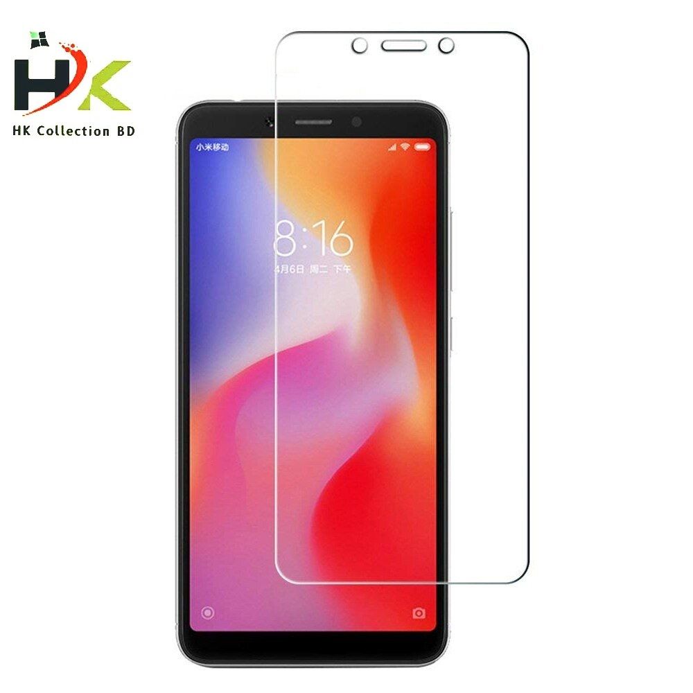 For Xiaomi Redmi 6A Tempered Glass Screen Protector 2.5D -Transparent