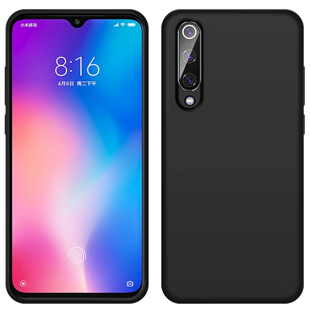 Liquid Silicone Soft Cover For Xiaomi Mi 9 SE Shockproof Phone Case