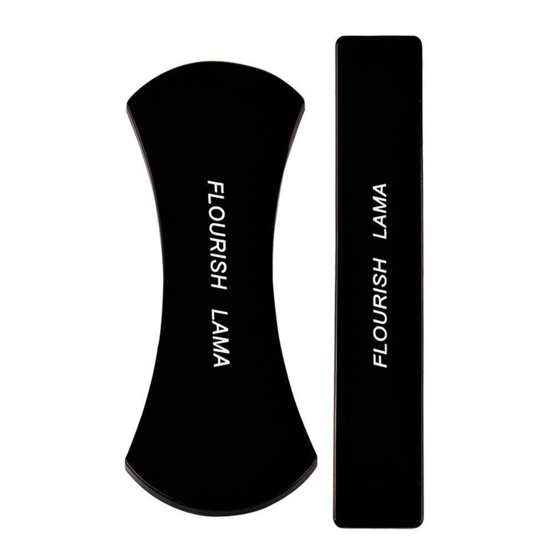 Flourish Lama-Stick Anything to Anywhere Mobile Holder 2 Pieces - Black