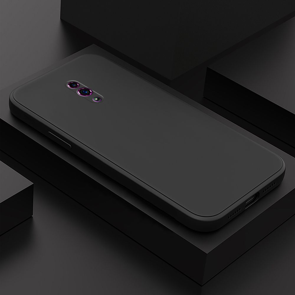 Hontinga for OPPO Reno Case Thin Soft Luxury Square Liquid Silicone Phone Case Candy Cover
