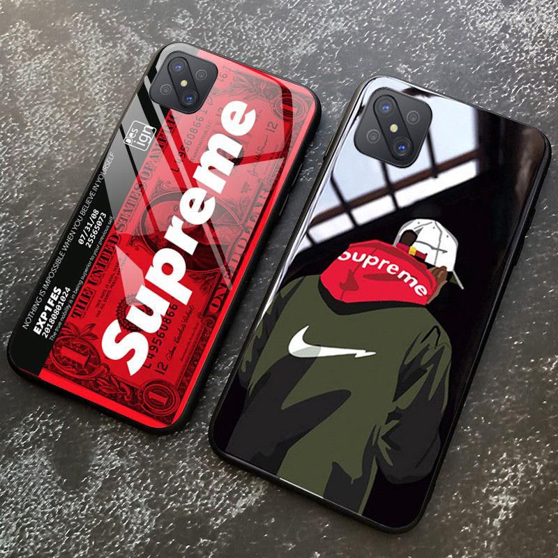 Supreme Phone Back Cover OPPO Reno 4Z Case Protection shockproof Mirror Phone cases SUP Superme SUP Supreme Design OPPO Reno4 Z Phone case