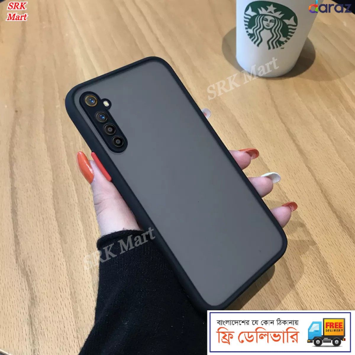 Realme X2 / Realme XT / Realme XT 730G - c SRK Mart Bumper cover Frosted Shockproof Protection Casing Hard Phone Case Matte Back Cover