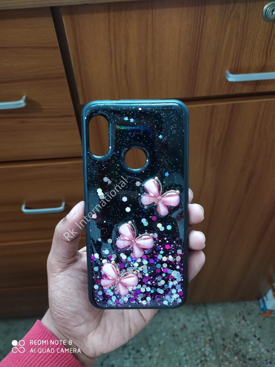 Ladies Styles Butterfly Case Back Cover FOR Xiaomi Redmi note 5