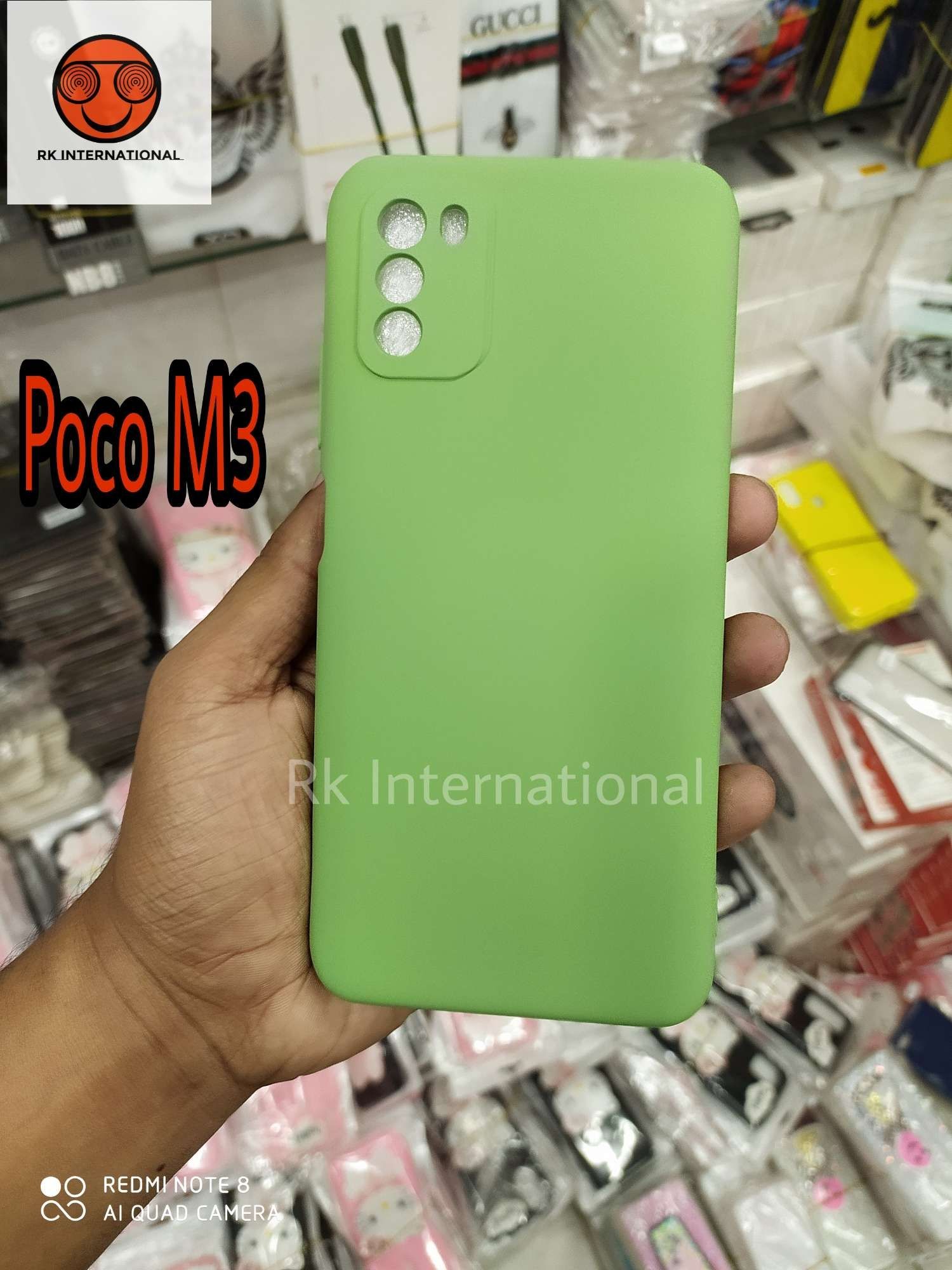 Silicon Case Back cover FOR Xiaomi Poco M3