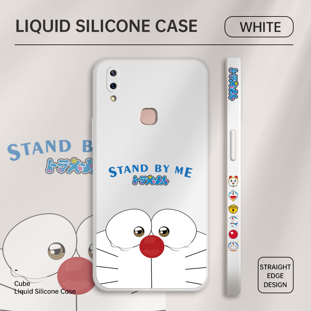 ZeroQiQi for Vivo Y85 Case Cartoon Weeping Cat Phone Cover Soft Full Lens Protection Casing Ultra Thin Soft Liquid Silicone Phone Cases