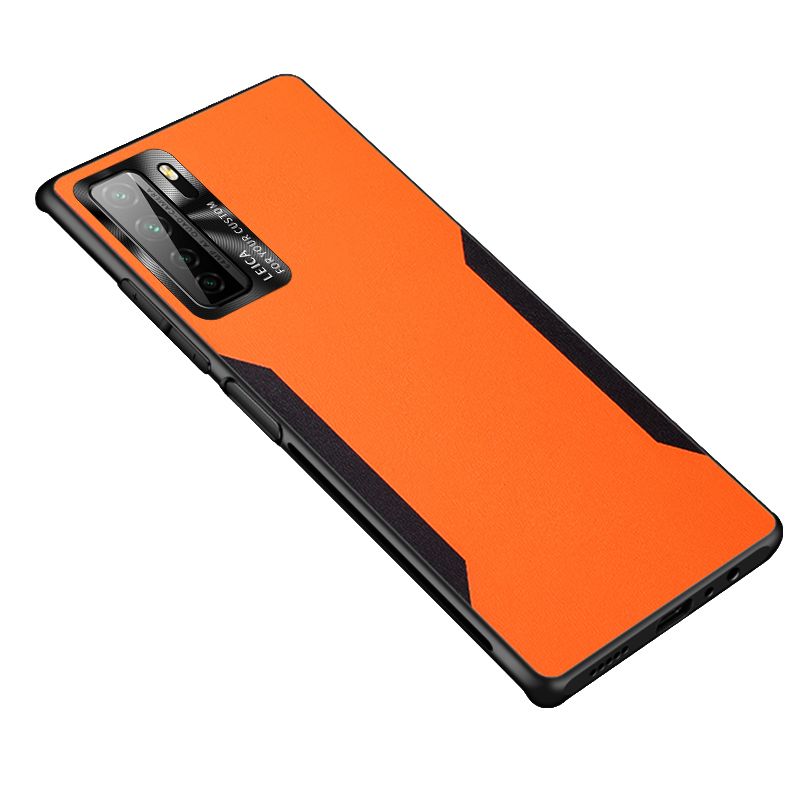 Yfashion For Huawei  6 4G/ 6 5G/ 6 SE/ 7/ 7 pro/ 7 SE pu Mobile Phone Case Protective Cover