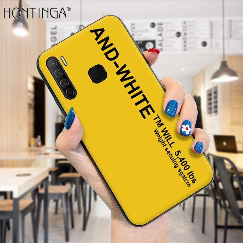 Hontinga for Infinix S5 Case Simple Generous Clean Color Girls Boys Cases Shockproof Soft Silicone TPU Phone Cover