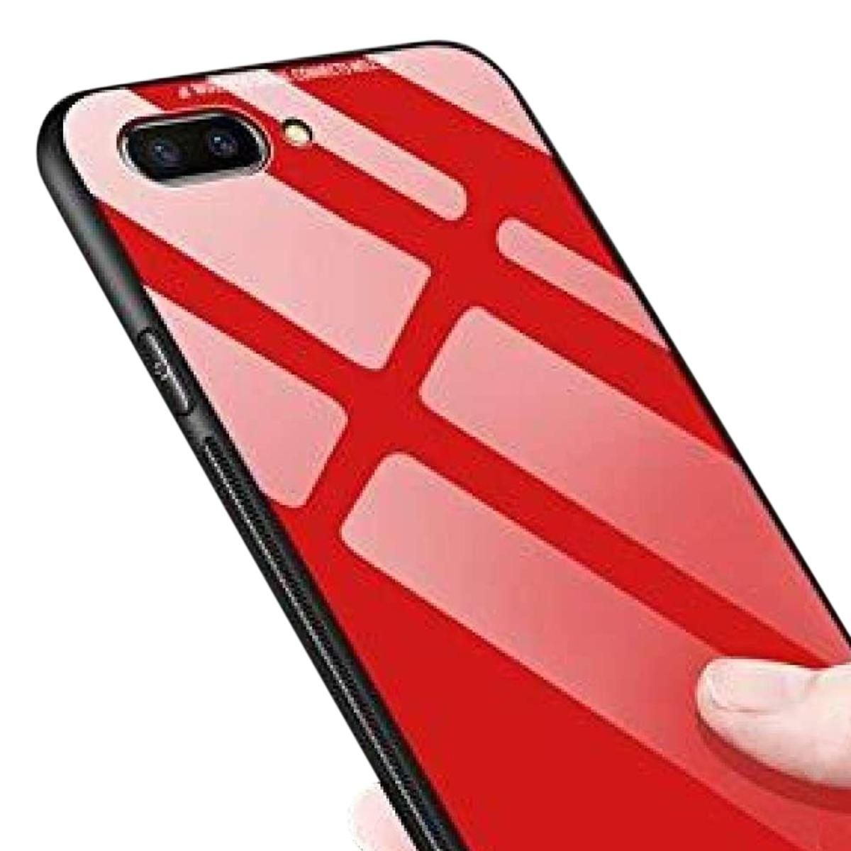 Oppo A3s Glass Case Phone Back Cover