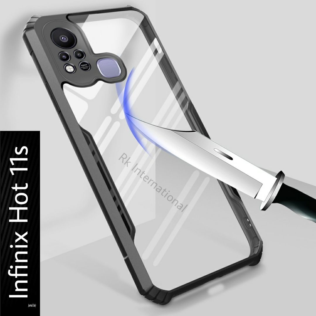 Camera Protection Shockproof Bumper Case Back cover FOR Infinix Hot 11s