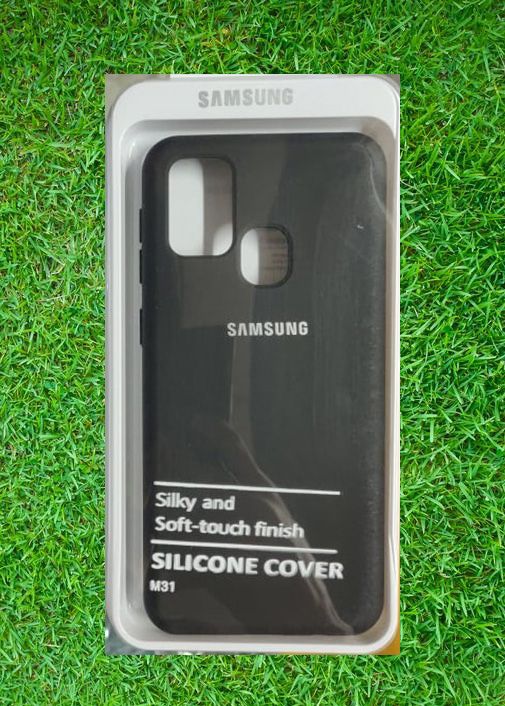 Samsung Galaxy M31 / M31 Prime Luxury Soft-touch Finish Silicone Shockproof Bumper Protective Premium Back Cover