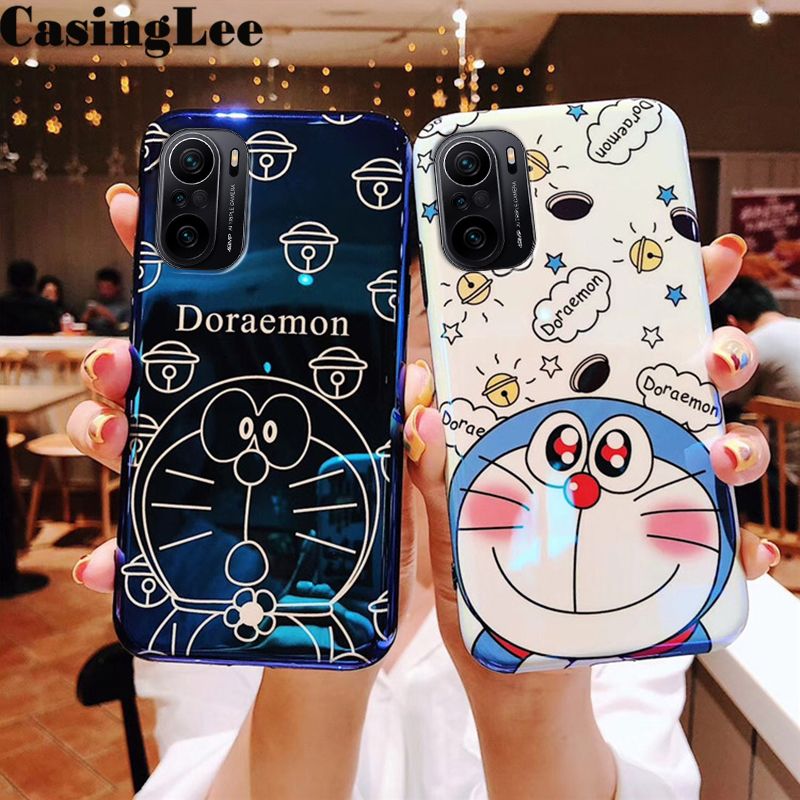Casinglee For Xiaomi Poco M3 Pro Case Cute Doraemon Shockproof Cartoon Design Couple Full Protection Back Cover Xiaomi Poco M3 Pro Phone case cover