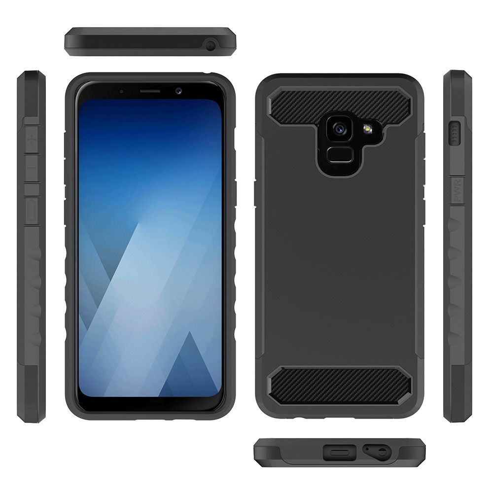 Yfashion For   PLUS PC+ Silicone 2 in 1 Protection Back Cover Case