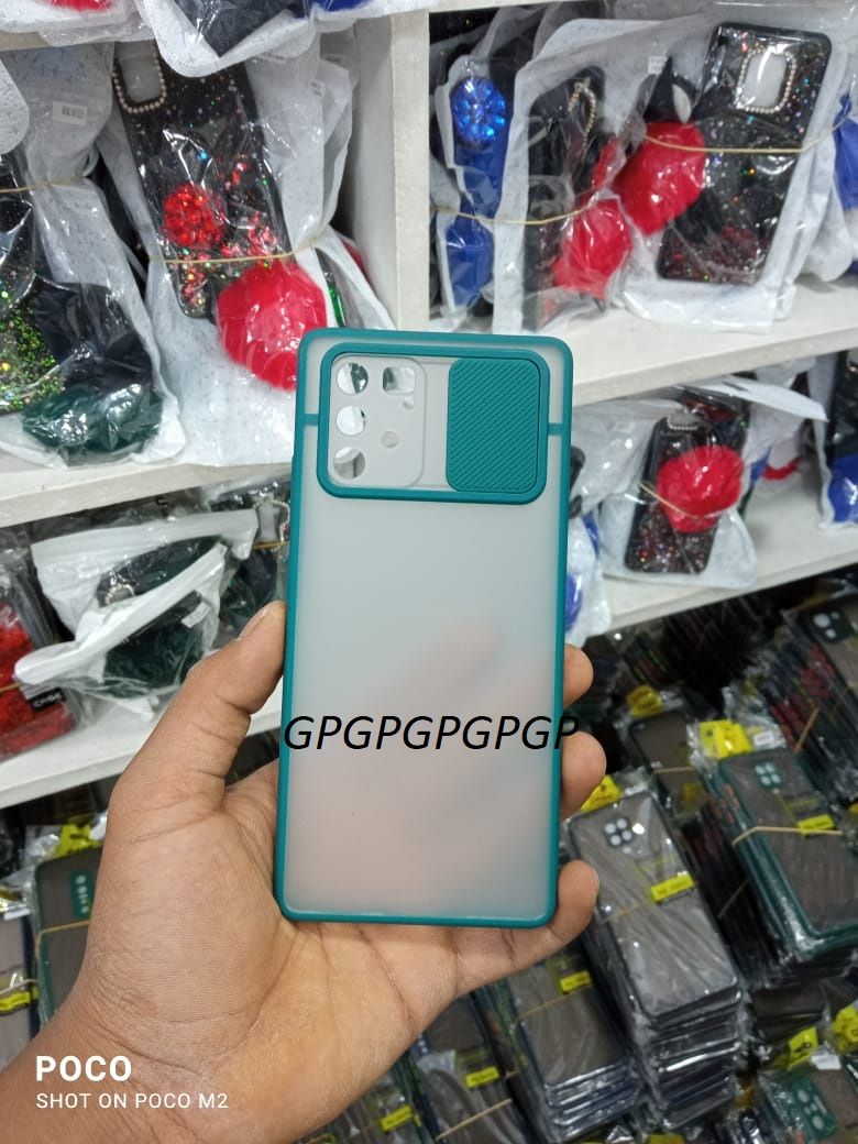 Samsung Galaxy S10 Lite camera protaction satar mobile back cover
