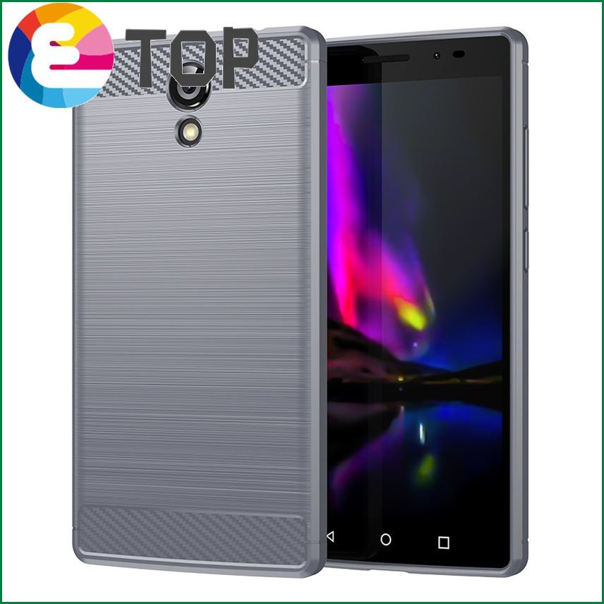 【ETOP】Suitable for  Phab2 mobile phone shell  Phab2Plus/Pro carbon fiber anti-fall protective sleeve silicone soft shell