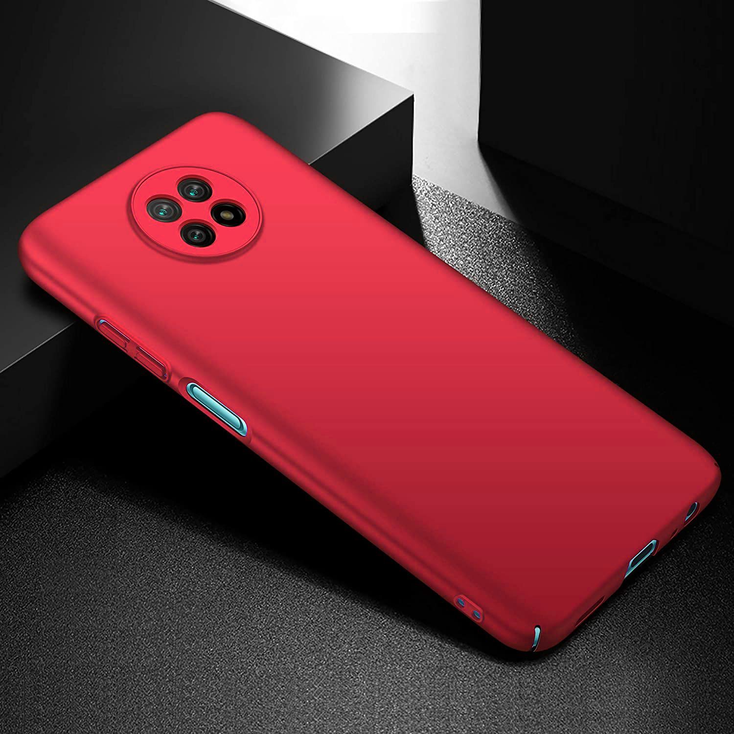 For Xiaomi Redmi Note 9T 5G Ultra Thin Matt Finish Anti-Fingerprint Rubberised PC Hard Back Shell Case Cover