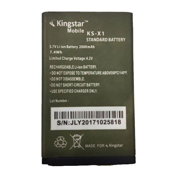 Kingstar KS X1 / KS-X1 Mobile Battery 2000 mAh