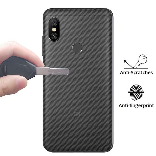 3D Carbon Fiber Back Skin Film Paper For Mi A2 Lite