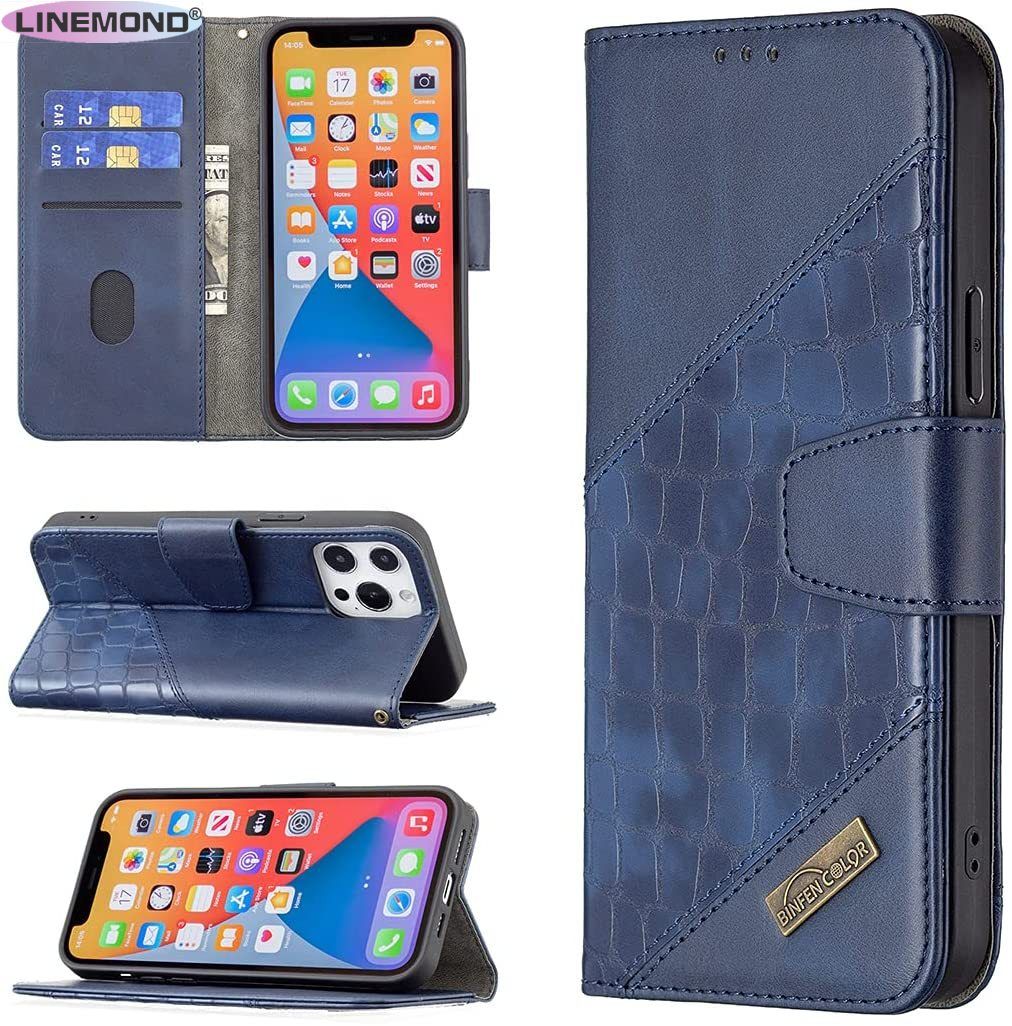 Case for Samsung Galaxy S21 Ultra Wallet Case Crocodile Pattern Flip Magnetic Protective Cover with Card Holder and Kickstand Case with Women and Men
