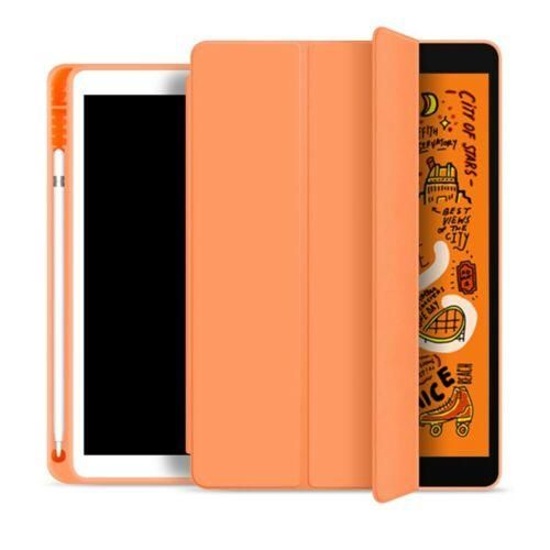For iPad 6th Gen 5th Air 3 Pro 10.5 9.7 Case 2019 MINI 5Case With Pencil Holder , Jvomk Slim Tri-fold PU Leather Smart Cover Auto wake up sleep