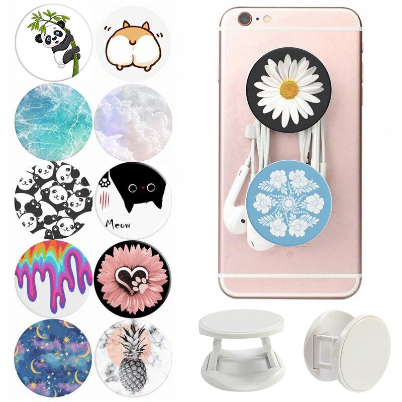 попсокет Phone Holder Popular Pocket Socket Grip попсокеты Popped Mobile Phone Holder Expand Stand кольцо держатель