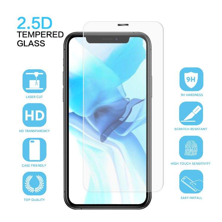 iPhone 11 Tempered Glass Screen Protector  – Transparent