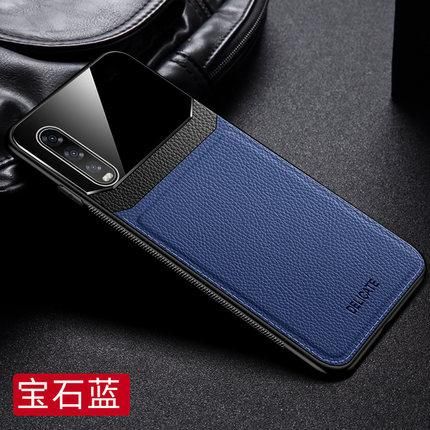 For Huawei P30  Eyelid PU Leather business anti-fall phone case