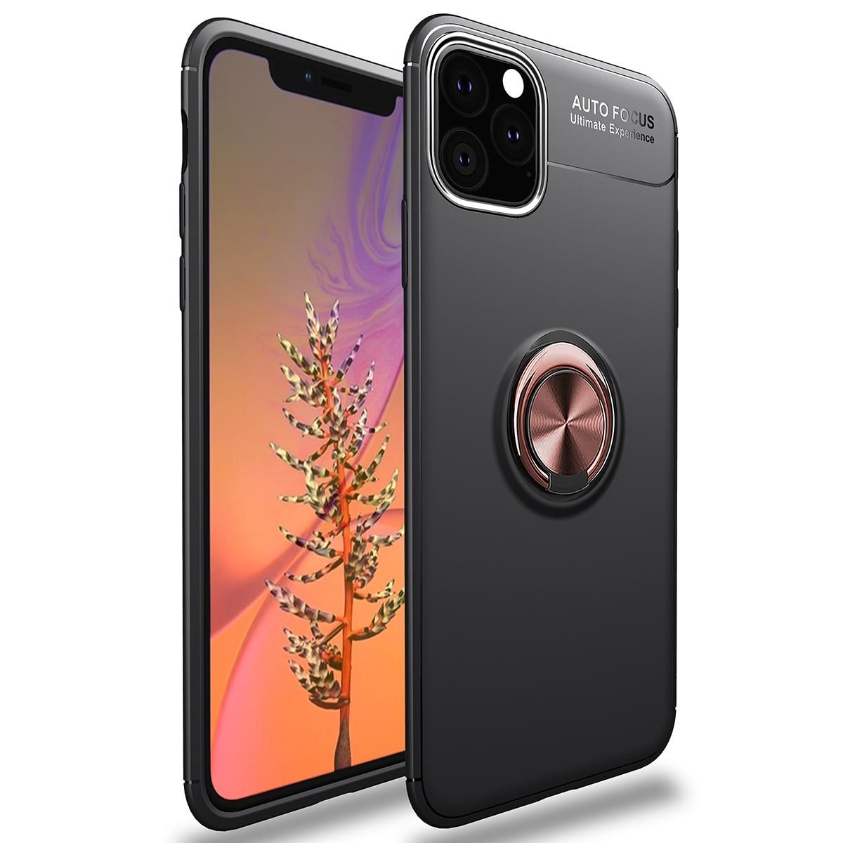 Shockproof Case For Apple iPhone 11 Pro Phone Case Ring Stand Phone Back Cover