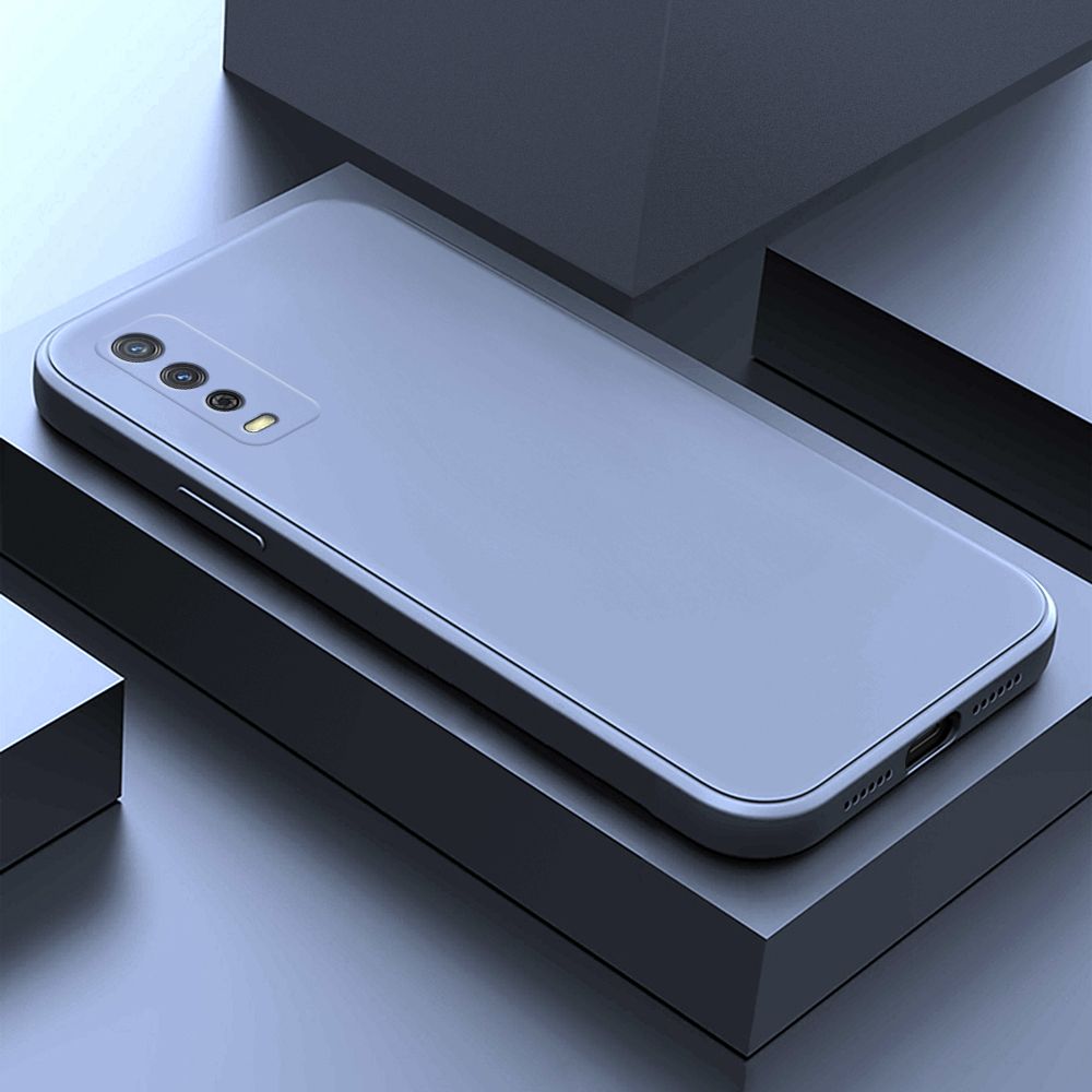 Hontinga for Vivo Y20 Y20i Y20S Y12S Y20 2021 Y20S G Y12A Case Thin Soft Luxury Square Liquid Silicone Phone Case Candy Cover