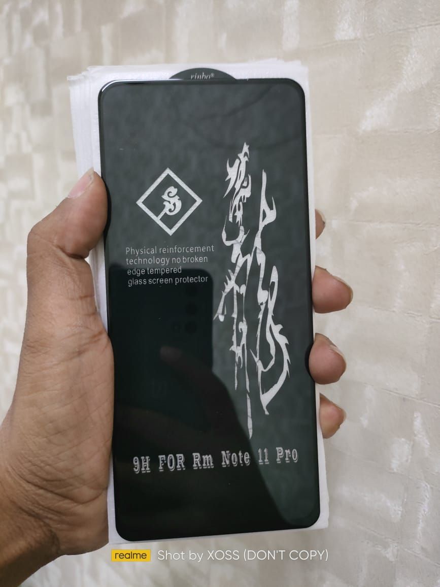 FOR XIAOMI REDMI NOTE 11 PRO / NOTE 11 PRO MAX / NOTE 11 PRO PLUS RINBO Tempered Glass Screen Protector