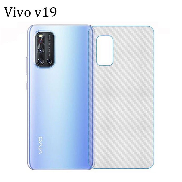 Vivo V19 - Carbon Fiber Back Poly Sticker