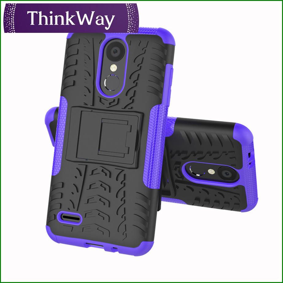 Silicone Durable Hard Plastic Case Stand For LG V30/V30 plus & LG Q6/Q6 plus