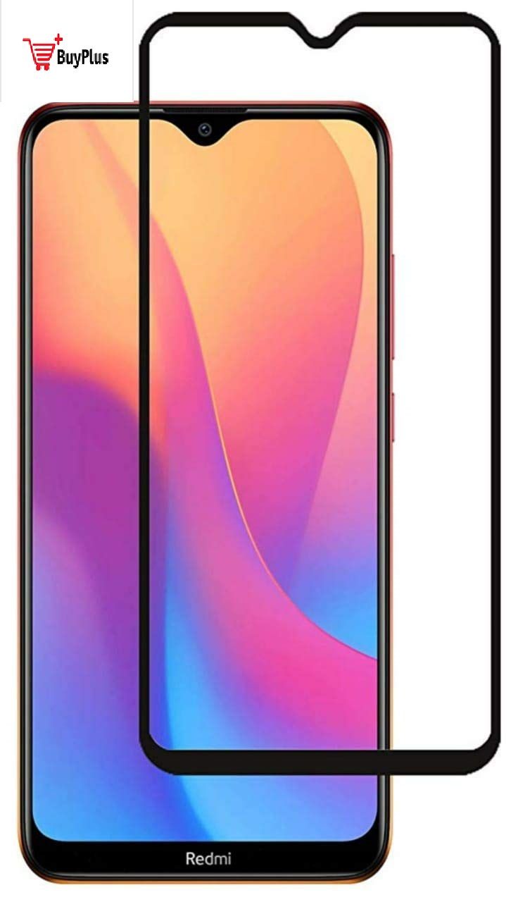 Tempered 6D / 9D / 11D / 21D Glass Screen Protector For Xiaomi Redmi 8 A- Black
