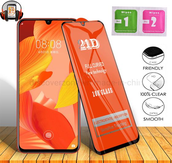 21D 9H Tempered Glass Screen Protector For Vivo Y20/ Vivo Y30/ Vivo Y50/ Vivo Y12/ Vivo Y15/ Vivo Y17/ Vivo V19/ Vivo Y12S/ Vivo Y91C/ Vivo Y90/ Vivo Y95