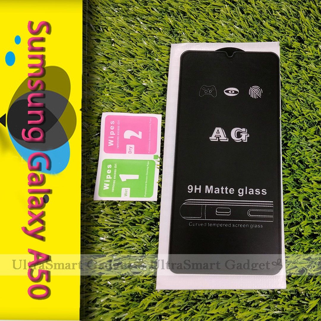 For Samsung Galaxy A50 Matte Tempered Glass Screen Protector