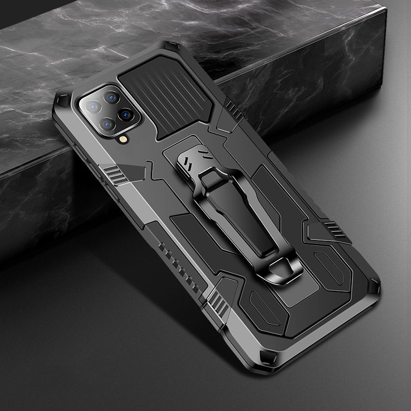 For Samsung Galaxy A52 5G New Mechanical Armor Series Fully Upgraded Protective Cover Compatible with Magnetic Car