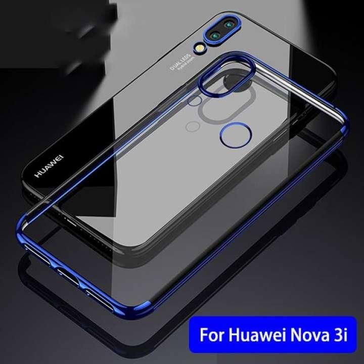 Huawei Nova 3i Case Clear Transparent Silicone Soft Shockproof Full Casing Cover