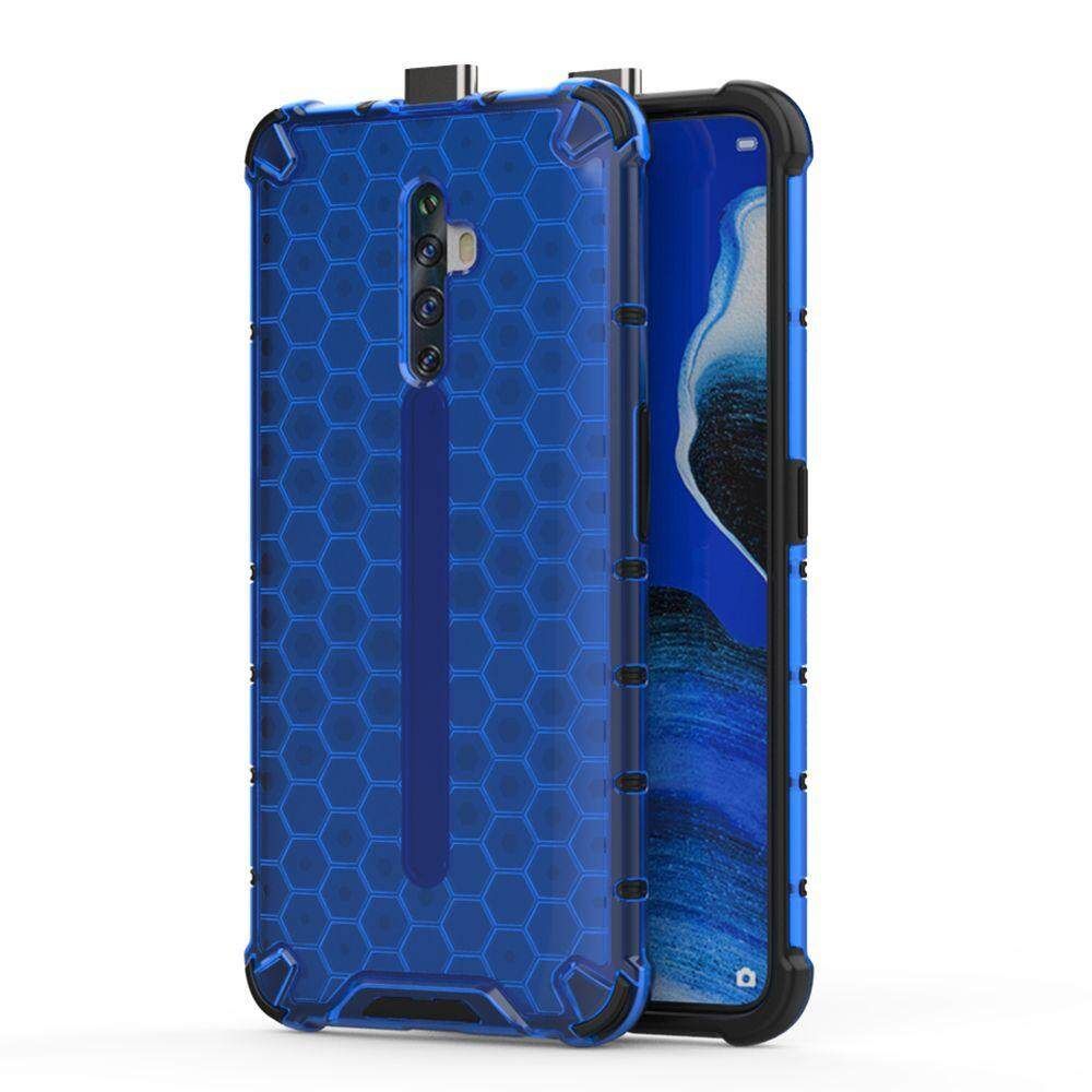 Casing for Oppo Reno2 Z Honeycomb Box PC - TPU Translucent Case Cover