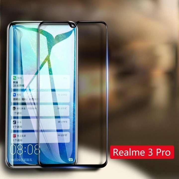 Realme 3 pro 5D/6D Premium Luxury Tempered Glass Screen Protector - Transparent