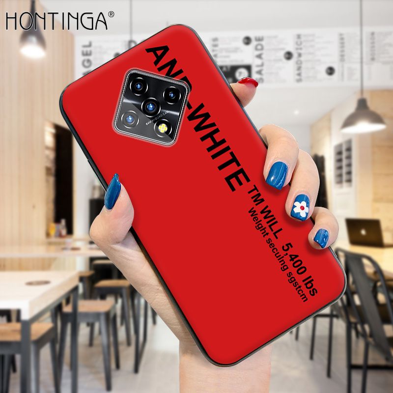 Hontinga for Infinix Zero 8 Case Simple Generous Clean Color Girls Boys Cases Shockproof Soft Silicone TPU Phone Cover