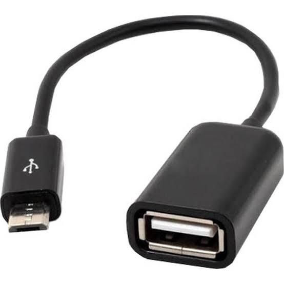 OTG Cable for Smartphone - Black