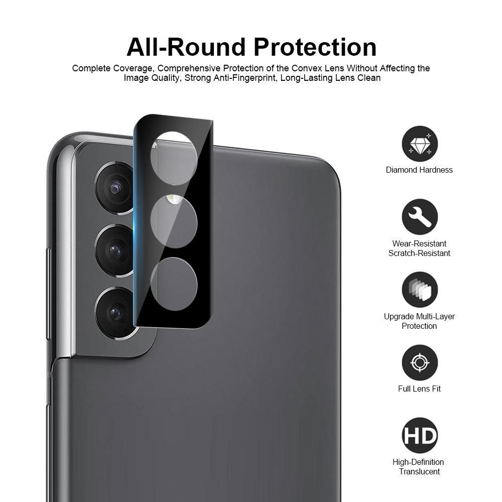 Samsung S22 Plus 3D Back Camera Lens Full Cover Protector Tempered Glass Protective Film