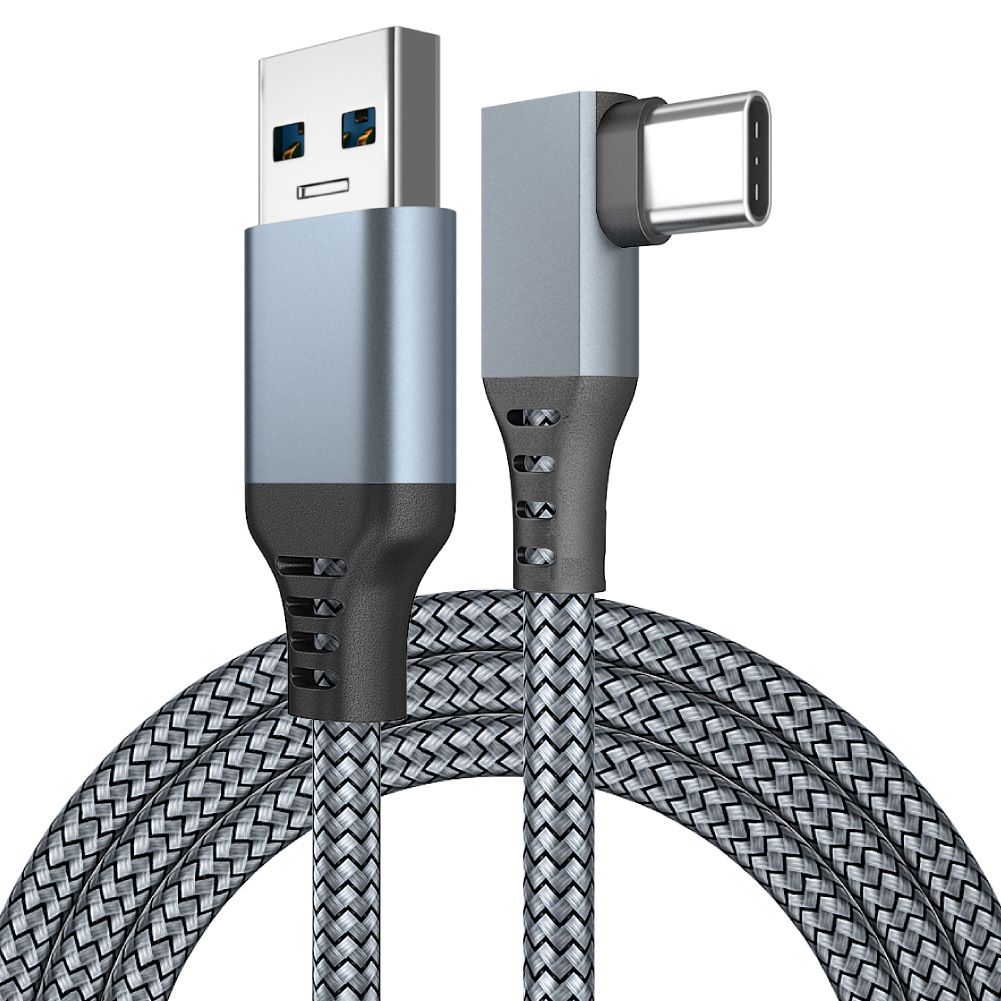 Braided Material + Aluminum  lasses Equipment Cable Usb Port ype A o C For Oculus ssion color